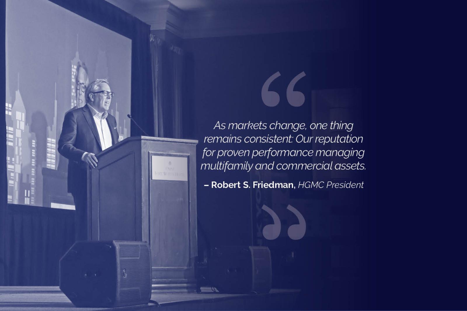 Robert Friedman - Harbor Group Management Company
